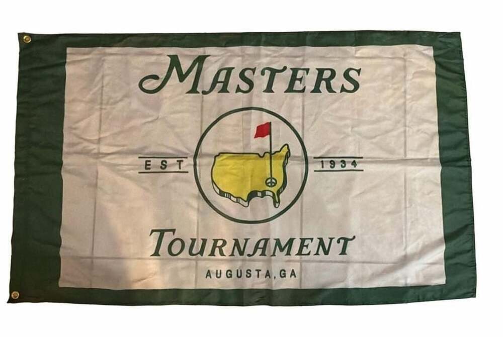 Masters Tournament Augusta Georgia Golf Flag Banner